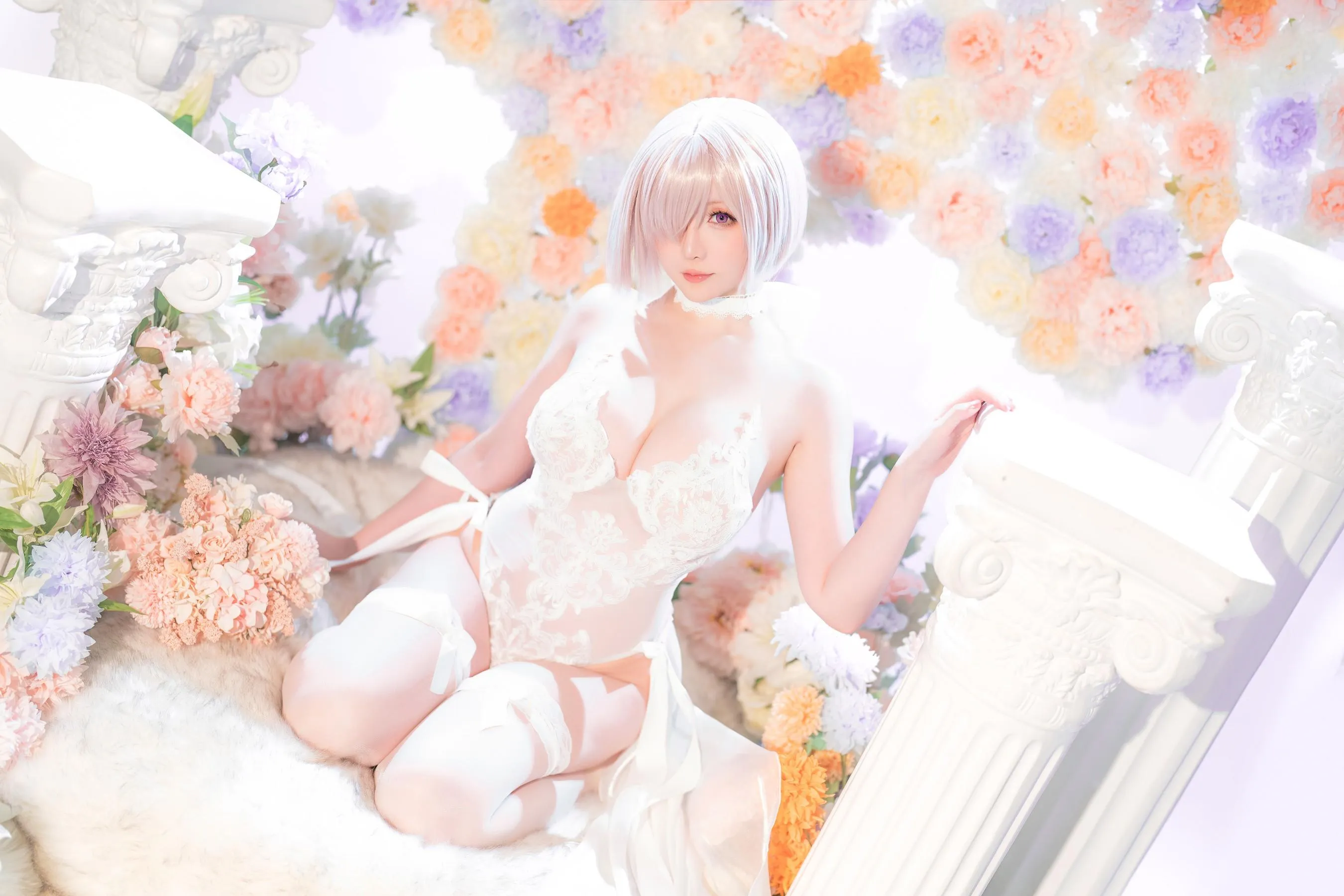星之迟迟 – NO.141 FGO-玛修同人婚纱 [79P]插图6